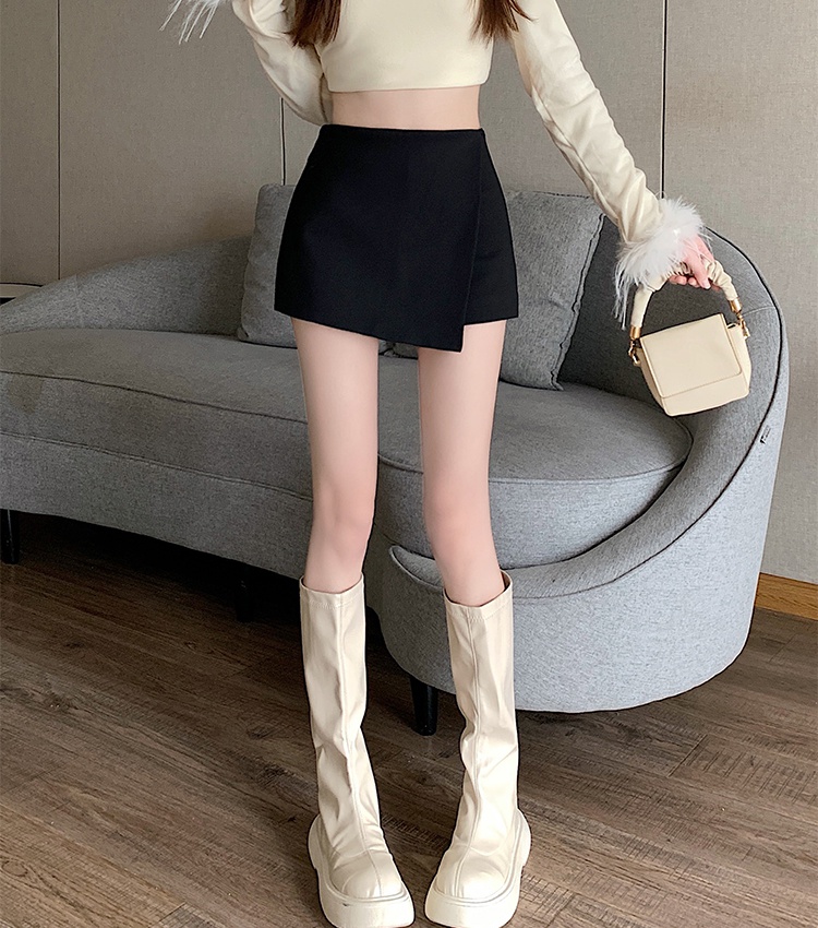 High waist all-match short skirt fashion spring skirt
