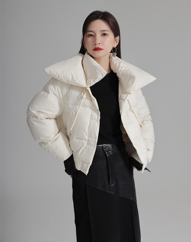 Small fellow bread clothing thick coat for women
