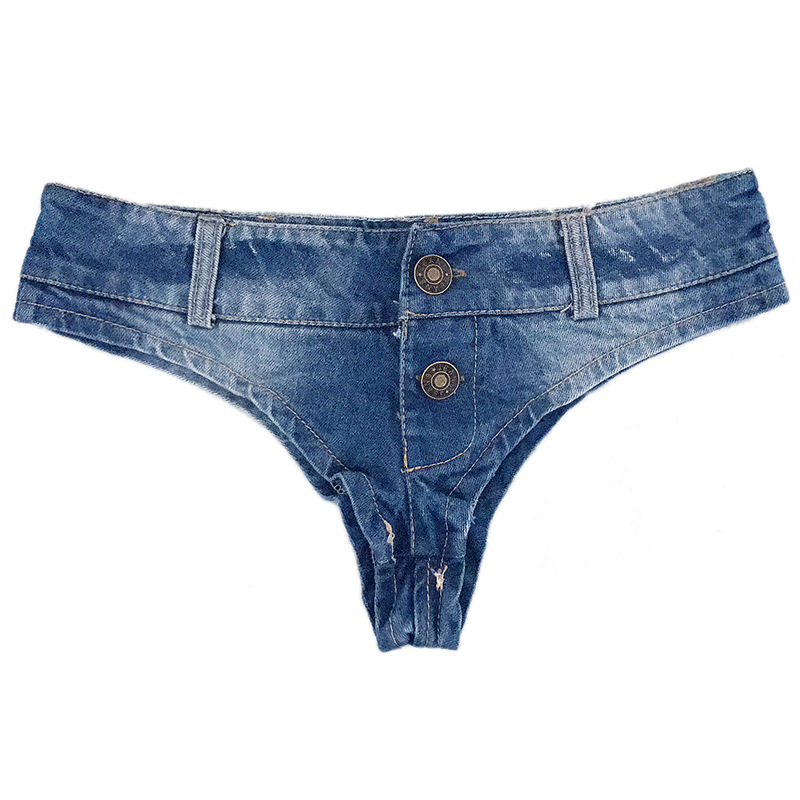 Holes short short jeans nightclub jeans for women