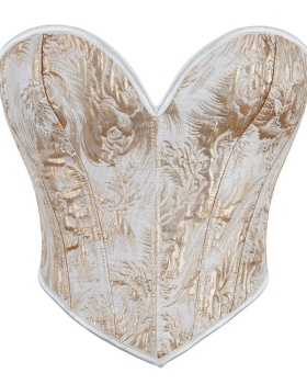 Breast care wrapped chest sexy gold tops
