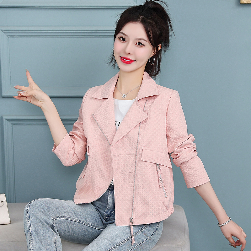 Show young small fellow spring doll collar sweet all-match tops
