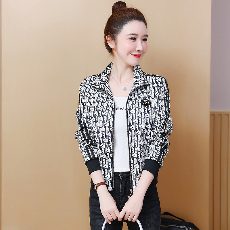 Western style small fellow slim Casual jacket for women