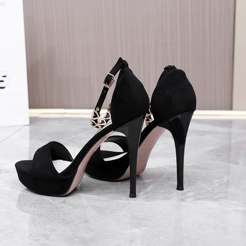 High-heeled fine-root summer shoes