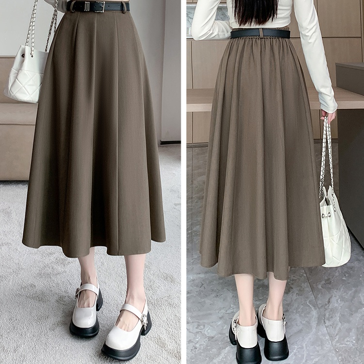 A-line skirt big skirt business suit for women