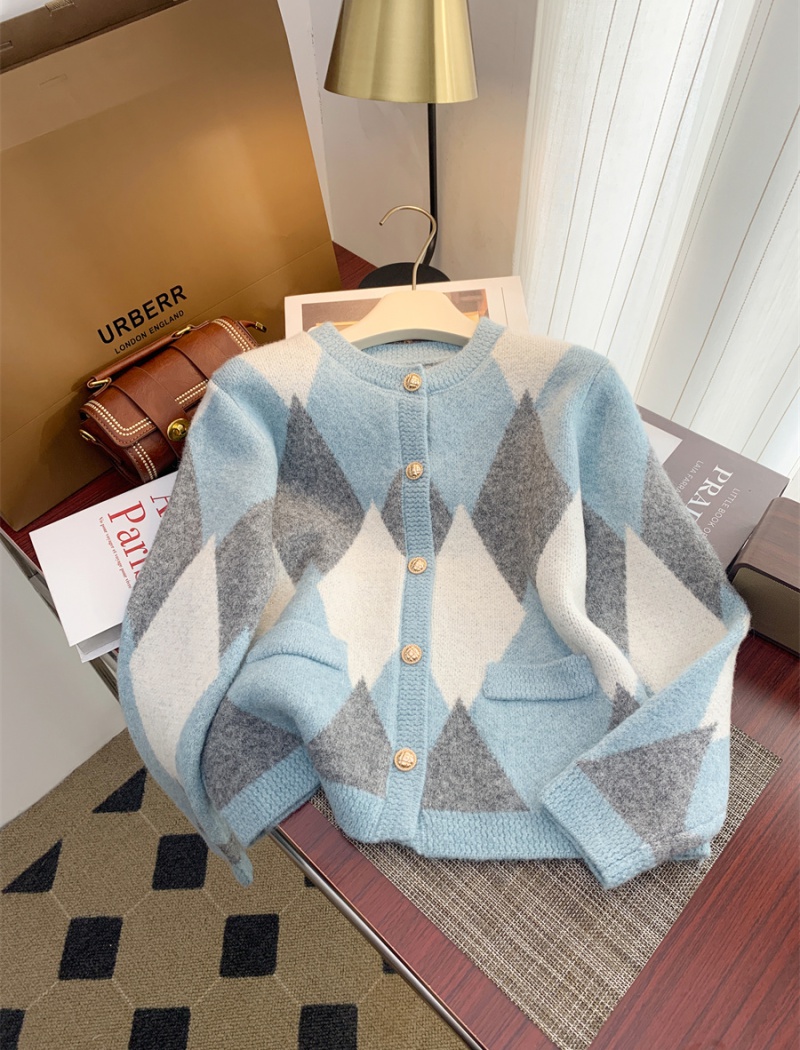 Show young temperament coat sweet sweater