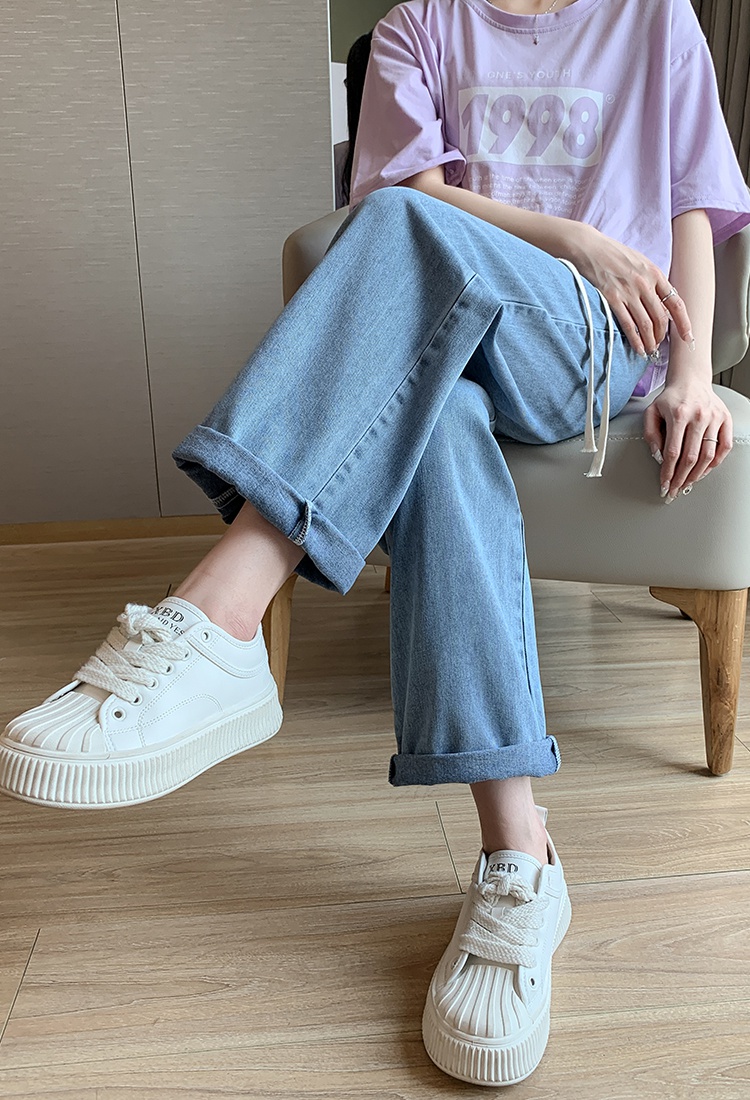 Spring and autumn pants wide leg pants for women