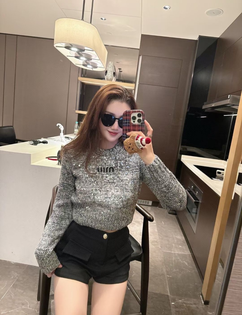 Long sleeve pullover loose tops winter fashion sweater