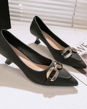 Fine-root France style high-heeled shoes temperament shoes
