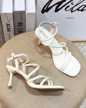 Fine-root high-heeled shoes spring and summer sandals for women