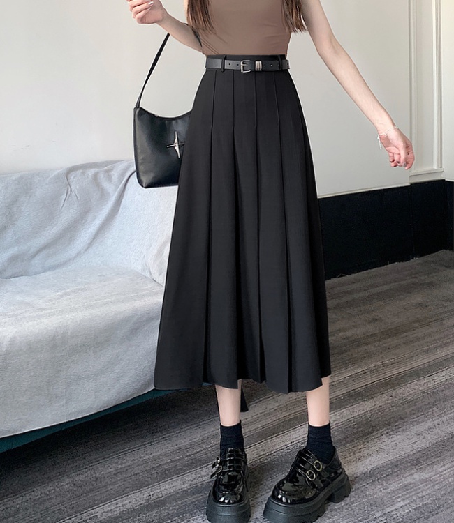 High waist all-match skirt A-line business suit for women