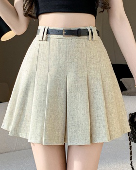 Fold sexy skirt pleated culottes for women