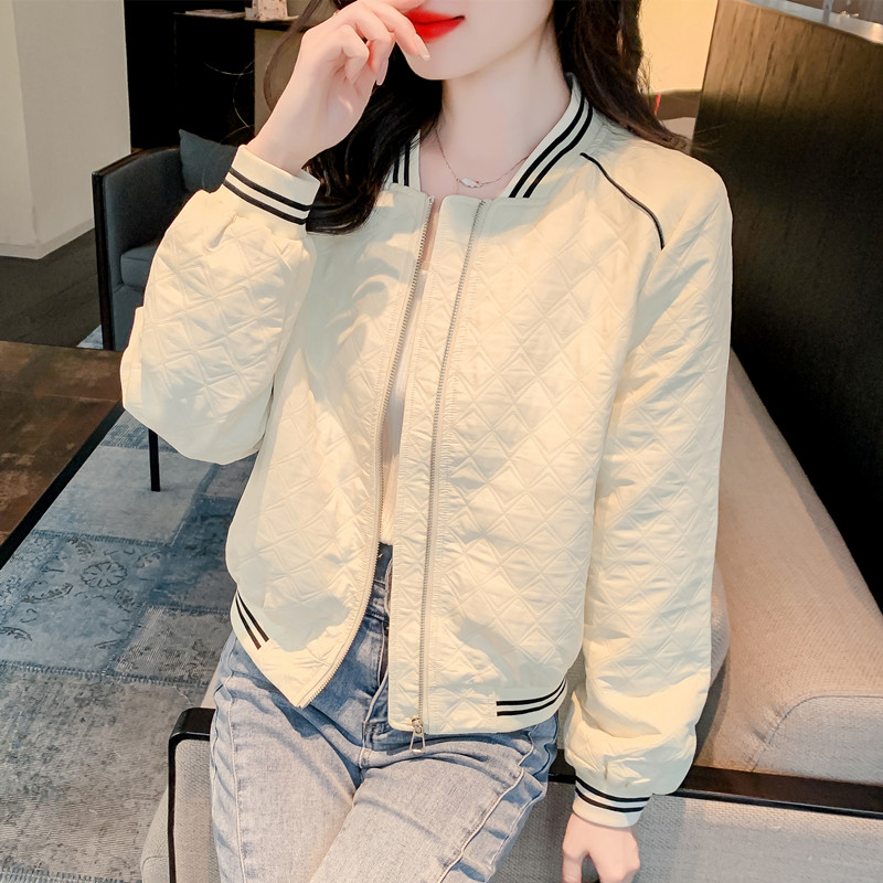 Korean style jacket baseball uniforms for women