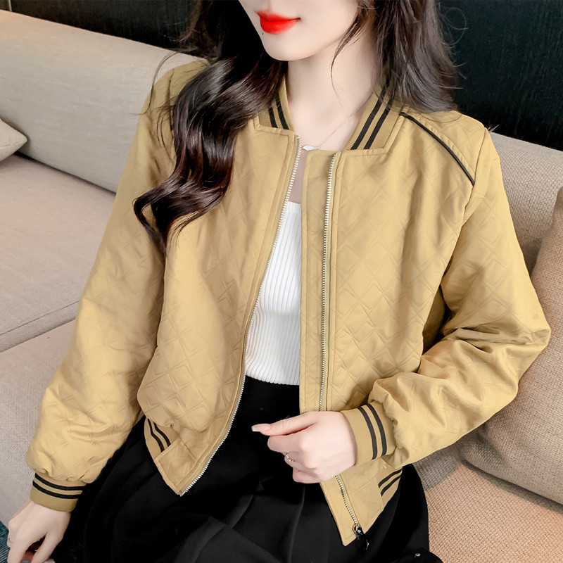 Korean style jacket baseball uniforms for women