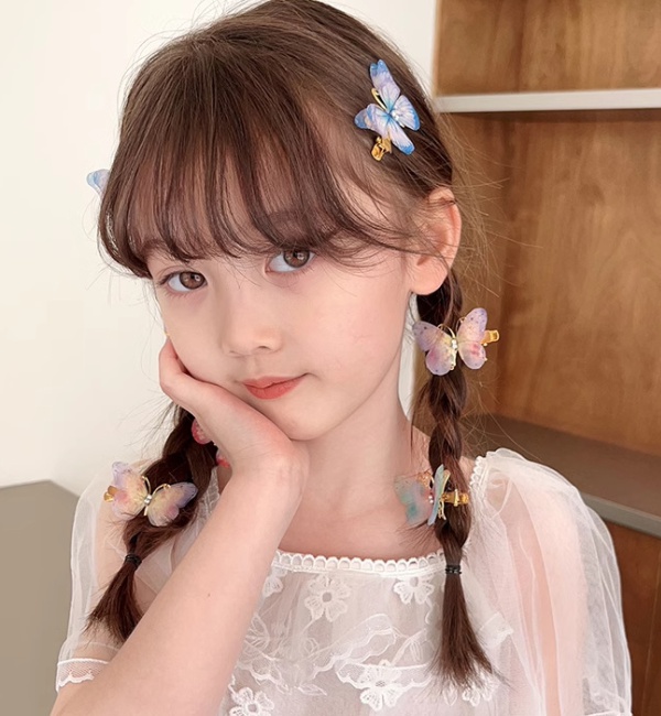Han clothing hairpin baby bangs butterfly child headwear