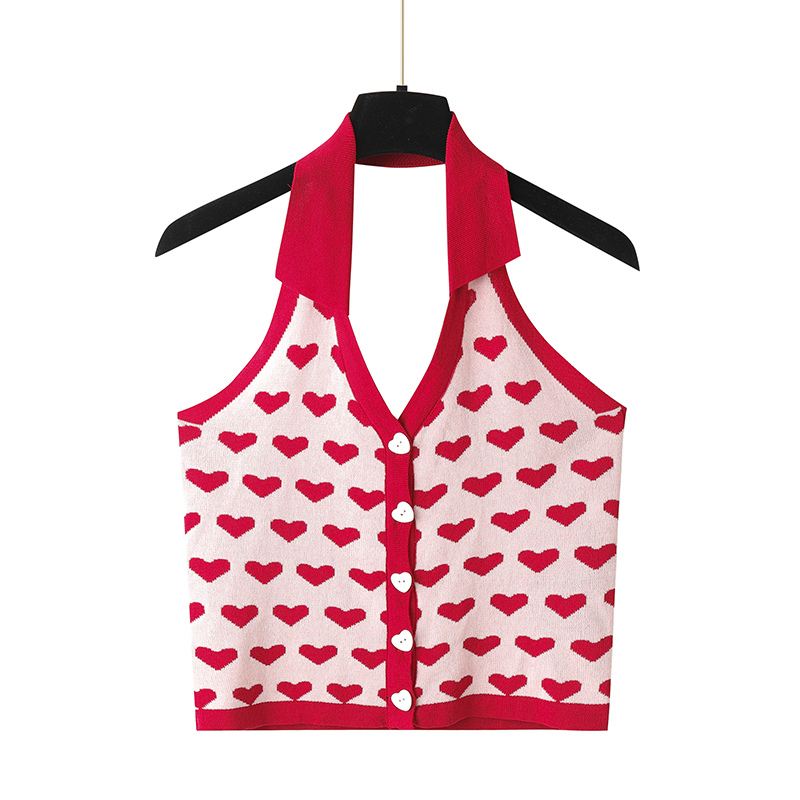Short spicegirl vest summer small sling for women