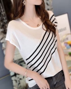Loose aircraft sleeve sweater summer tops for women