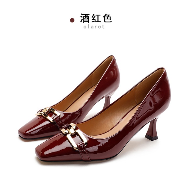 Fine-root shoes France style high-heeled shoes