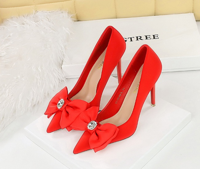 High-heeled high-heeled shoes rhinestone shoes for women