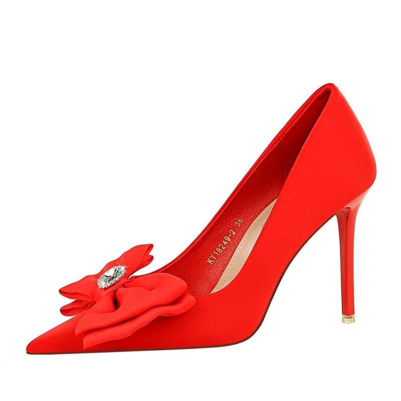 High-heeled high-heeled shoes rhinestone shoes for women
