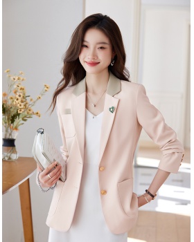 Profession Western style coat pink Casual business suit