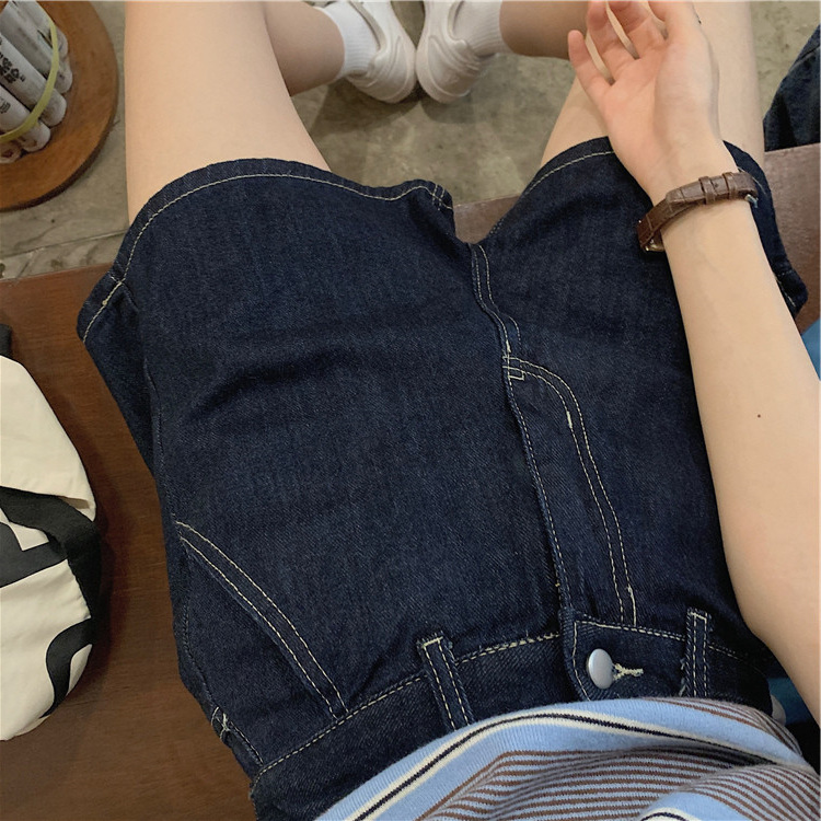 Large yard straight pants jeans summer pants for women