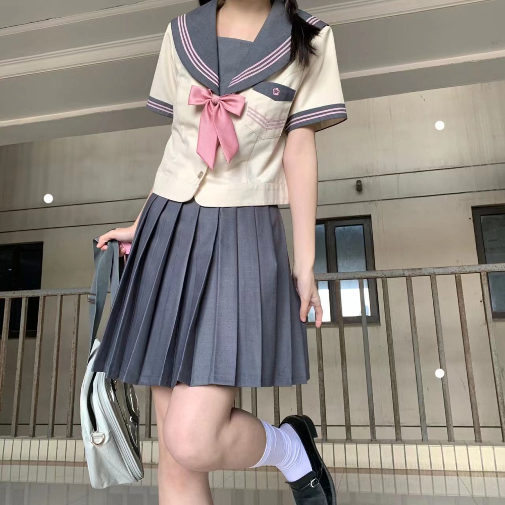 Japanese style short sleeve cosplay summer tops