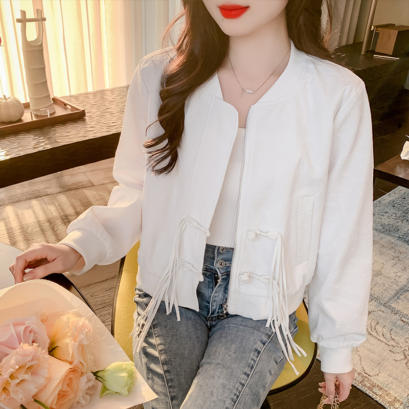 Chinese style fashion coat short shirts for women