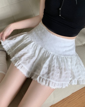 Lace all-match puff skirt sexy summer culottes for women