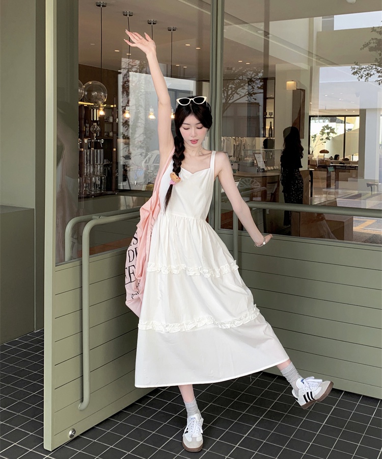 Korean style slim spring dress for women