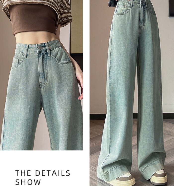 Spring and summer pants slim jeans for women