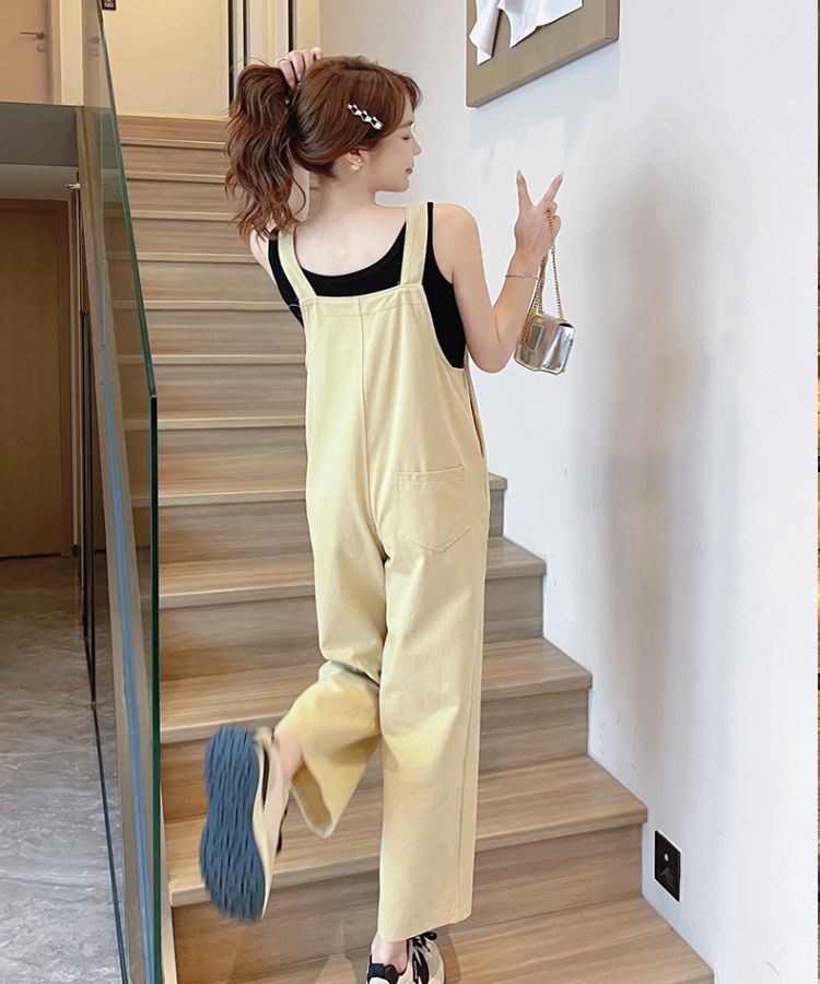 Show young student jumpsuit Korean style casual pants