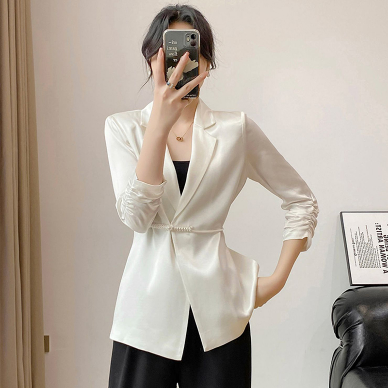 White business suit coat for women