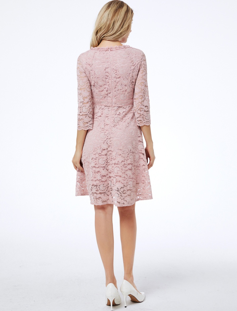 France style irregular lace spring and summer dress for women