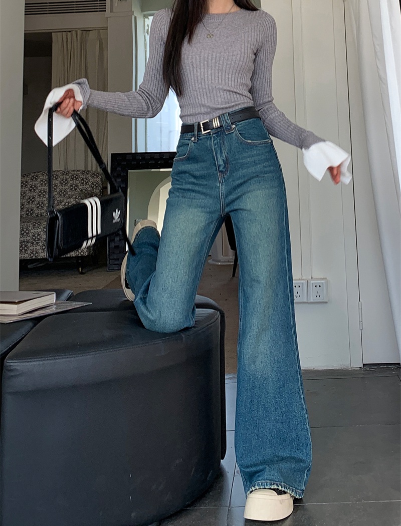 All-match high waist spring fashion jeans