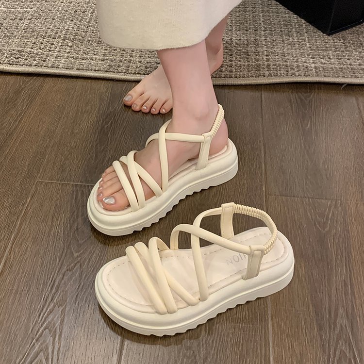 Thick crust Casual shoes fish mouth sandals for women