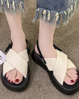 Rome Casual sandals fish mouth summer shoes for women