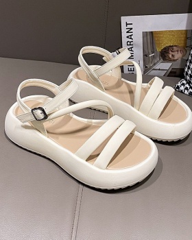 Rome summer shoes thick crust Casual sandals for women