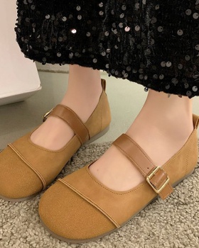 British style low shoes spring flattie for women