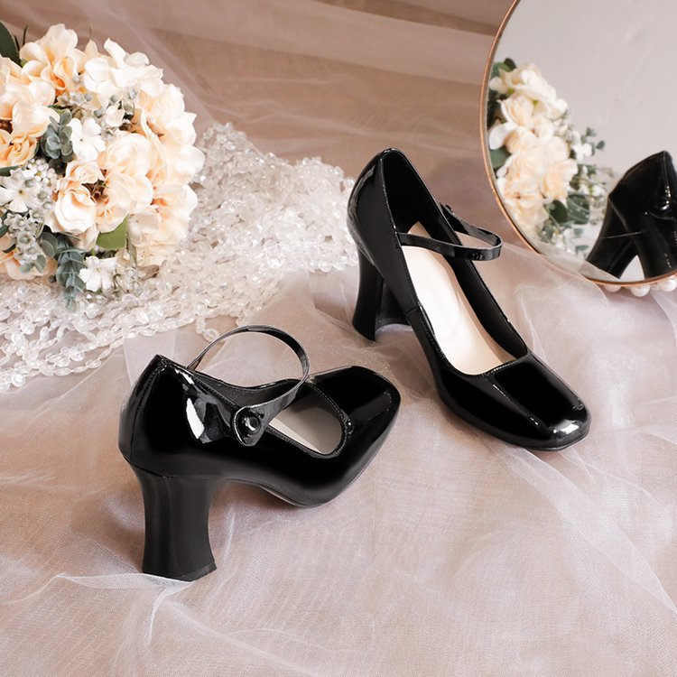 Spring and autumn high-heeled shoes shoes for women