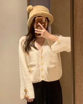 Chanelstyle cardigan light luxury sweater for women