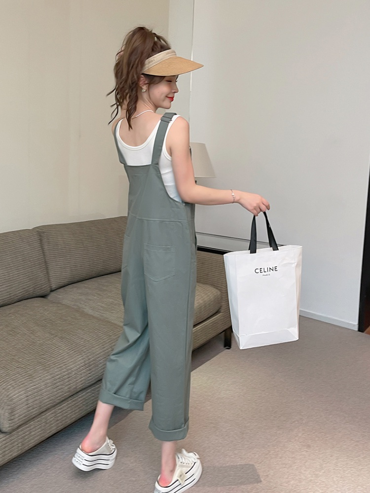 Korean style casual pants show young jumpsuit for women