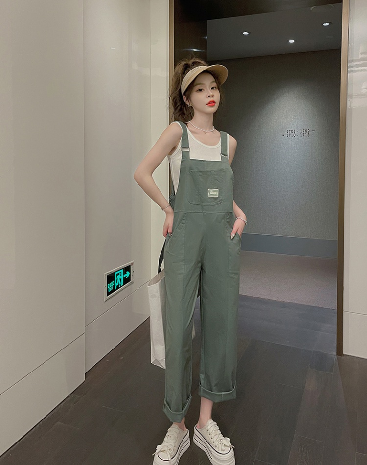 Korean style casual pants show young jumpsuit for women