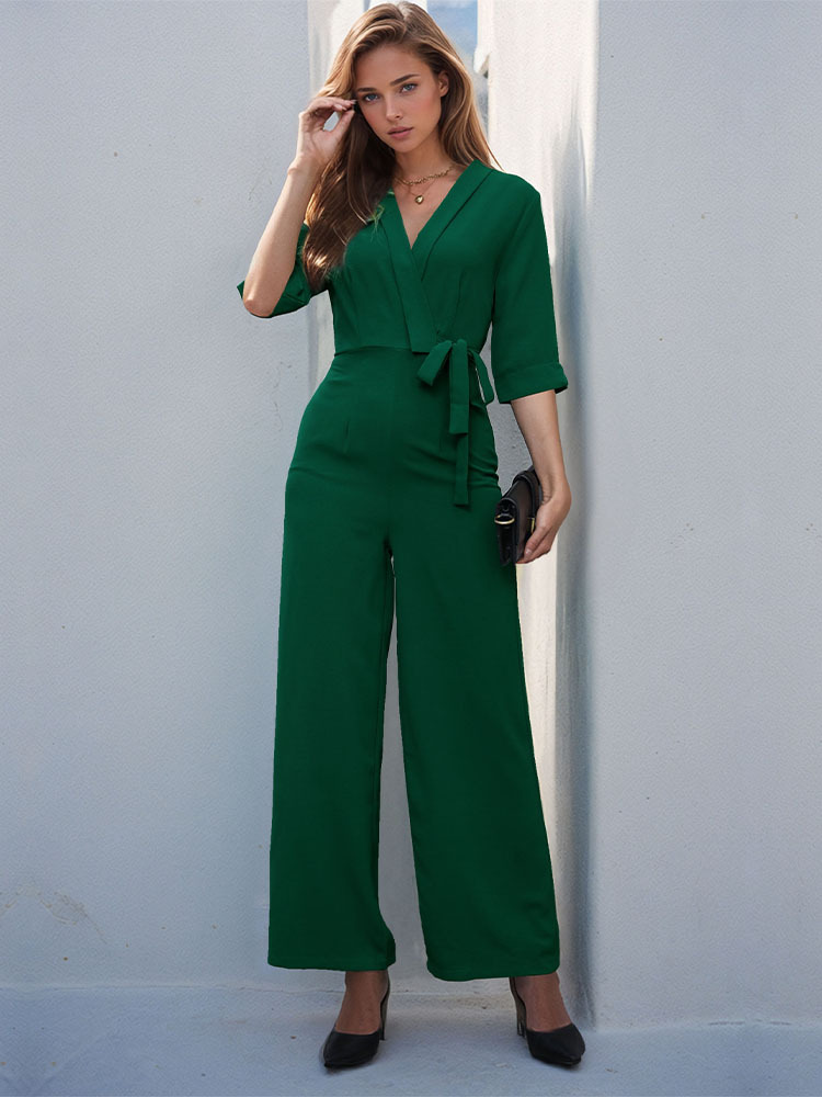 Summer pure European style jumpsuit for women