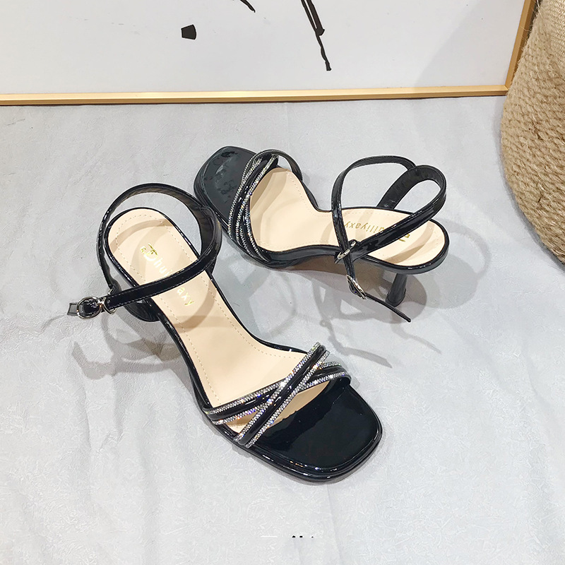 Temperament sandals high-heeled high-heeled shoes