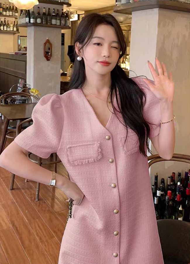 Spring and summer lady Korean style temperament Casual dress