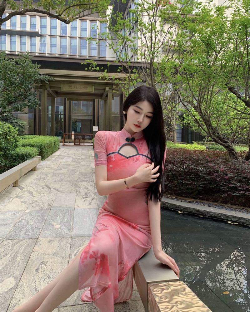 Chinese style dress retro cheongsam