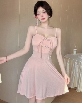 Retro sexy bottoming dress sling big skirt cheongsam
