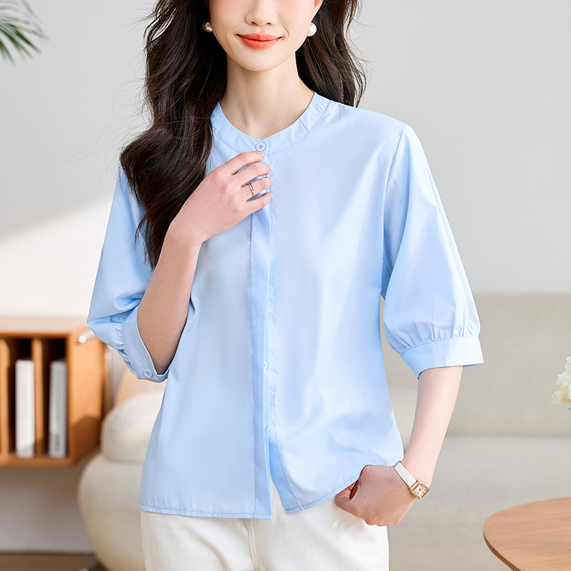 Refinement tops Korean style shirt for women
