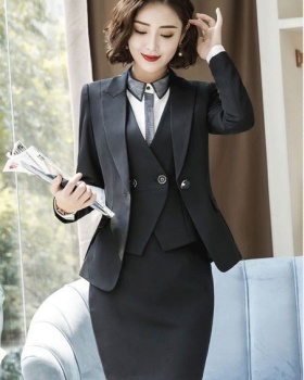 Spring and summer business suit 4pcs set for women