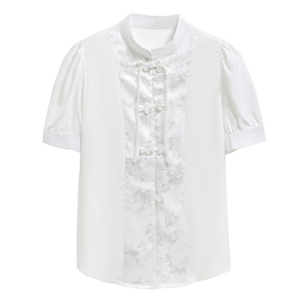 Short sleeve summer shirt Han clothing tops for women